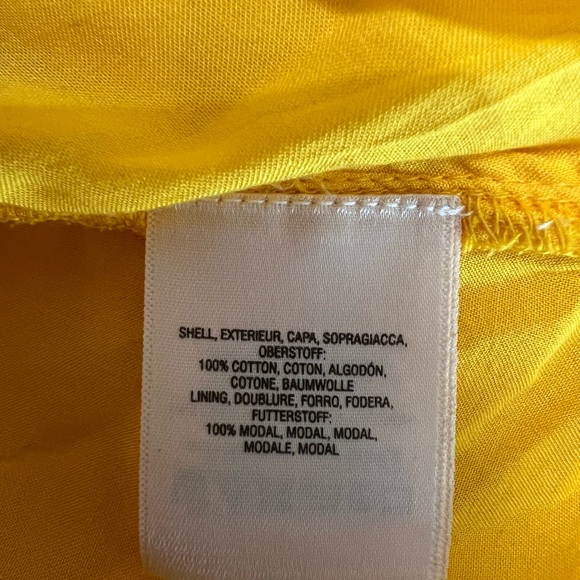 ✨ Anthropologie Maeve Arcadia Maxi Dress Yellow | Size 22W | EUC ✨ - Picture 13 of 13